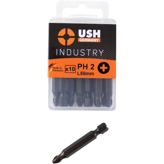 Ph Simple Screwdriver Bits 2 50mm 13622 Ush Quantity 10