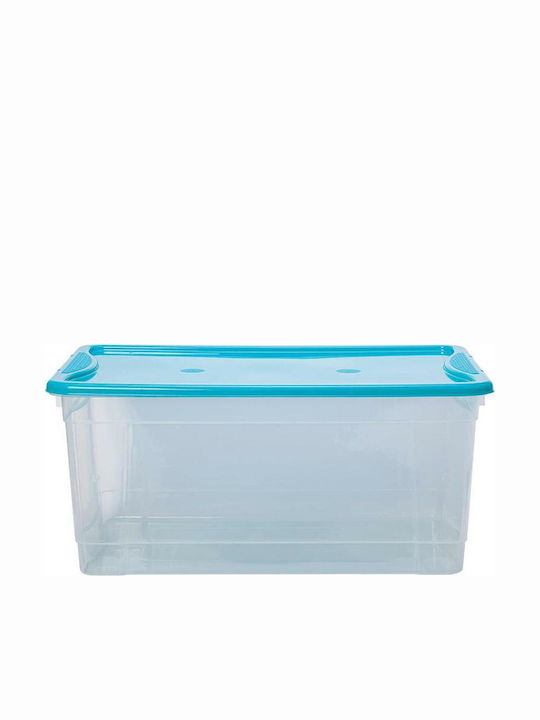 Next Plastic Storage Box with Lid Light Blue 26x40x59cm 1pcs