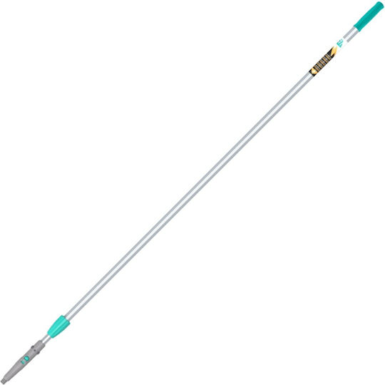 TTS Teleskopstange Aluminium 6m 2x3m Lampo & Universal Gewinde Grüne Griff Tts Reinigungsgerät Tts.00008923ym