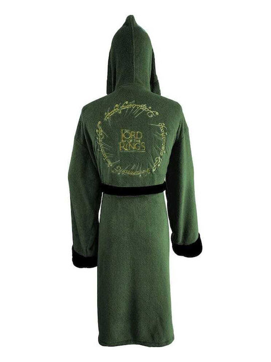 Groovy Μπουρνούζι με Κουκούλα Elven Green & Gold