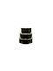OMS Collection Inox Lunch Box Black 3pcs