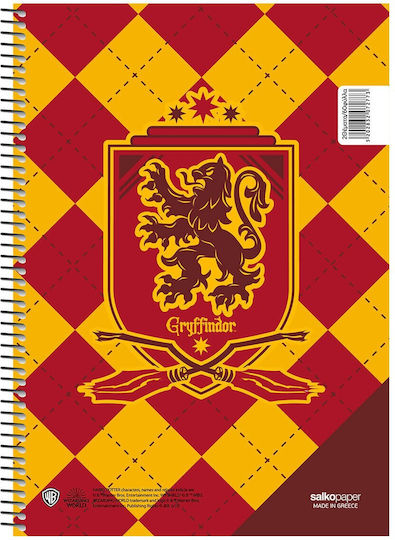 Harry Potter Schulheft School Pride 17x25cm 2 Schulfachhefte 120 Papiereinlagen