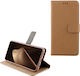 Volte-Tel Book Synthetic Leather / Silicone Gold (Xiaomi 15T Pro)