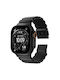 Nomad Λουράκι Ανοξείδωτο Ατσάλι Μαύρο (Apple Watch 44/45/46mm/Ultra 49mm)