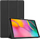 Flip Cover Ανθεκτική Μαύρη (Lenovo Idea Tab Plus 12.1)