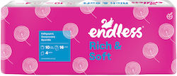 Endless Hârtie Igienică 4 Straturi 10 Pachete (110gr/Rulou) Endless Hârtie Igienică 4 Straturi 10 Pachete (110gr/Rulou)