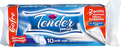 Tender Χαρτί Υγείας 2 Φύλλων 10 Συσκευασίες (75gr/Ρολό) Tender Χαρτί Υγείας 2 Φύλλων 10 Συσκευασίες (75gr/Ρολό)