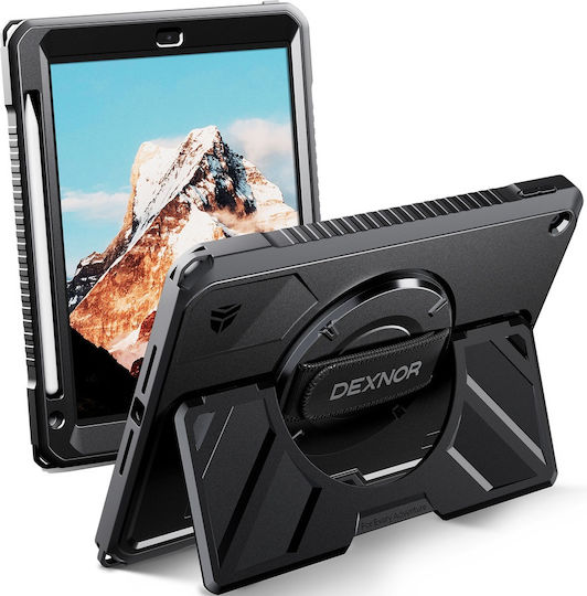 Dexnor Back Cover Rotating Durable Blacη (iPad 10.2" 2021/2020/2019 (9th/8th/7th gen.))