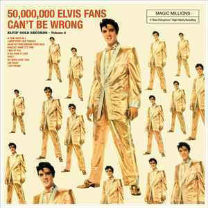 Elvis Presley 50,000,000 Elvis Fans Can't Be Wrong Elvis' Gold Records Vol 2 Vinyl