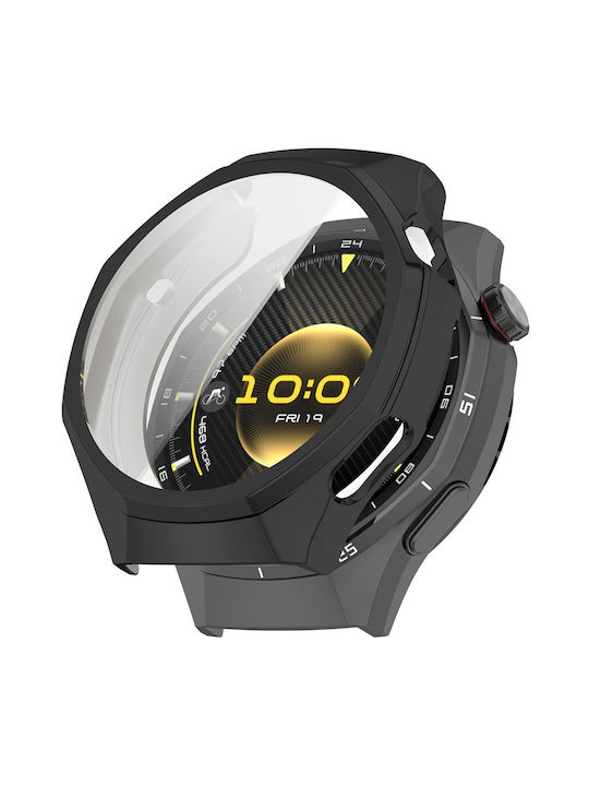 Silikonhülle in Schwarz Farbe für Huawei Watch GT 6 Pro 46 mm