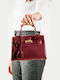 Women's Bag Handbag Burgundy