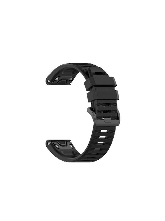 Fixed Armband Schwarz (Garmin QuickFit 22mm)