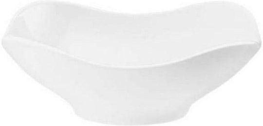 Seltmann Serving Bowl Square made of Porcelain White 13x13cm