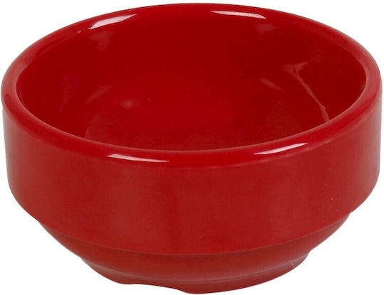 Espiel Dip Serving Bowl Round made of Melamine Red with Diameter 6cm