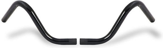 Motorcycle Handlebar Harley-Davidson Black 2-Piece Buckhorn Style Handlebar 1" Black