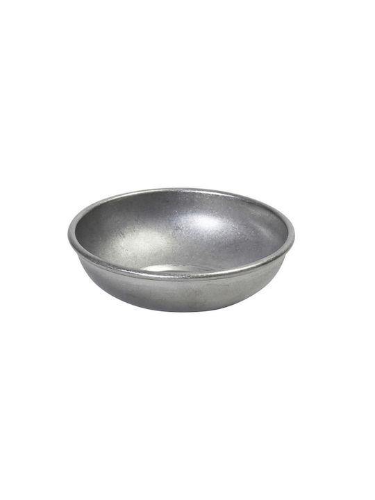 Espiel Snow Dip Serving Bowl Round Inox Silver with Diameter 10cm