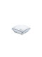 Espiel Rock Serving Bowl Square Glass Transparent 8.5cm