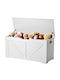 Vevor Children's Storage Box made of Wood White 99x39.5x48cm 1pcs
