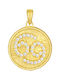 Kids Pendant Zodiac Sign in 9K Gold