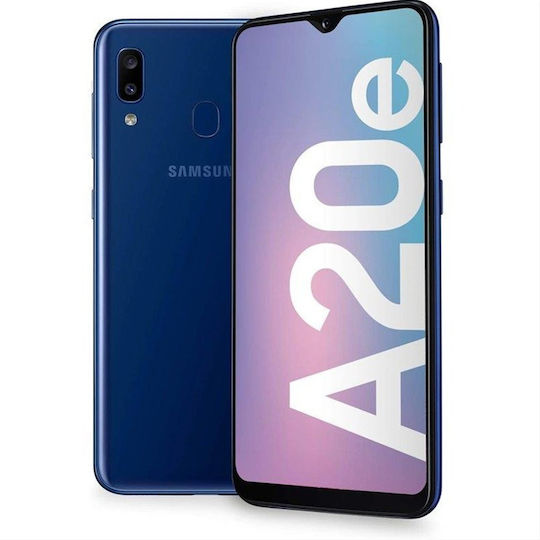 Samsung Galaxy A20e (3GB/32GB) Син Обновен клас A