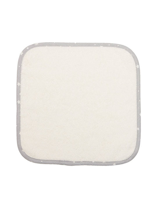 Dimcol Shoulder Burp Cloths Ecru 30x30cm. 6pcs