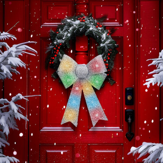 Alista Home Christmas Lighted Decorative Wreath Battery Powered 40cm