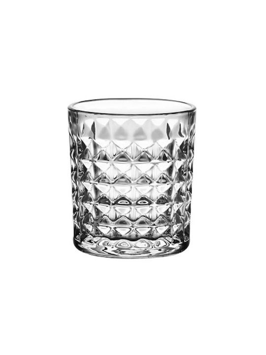 Diamond Set Gläser Whiskey aus Glas 285ml 6Stück