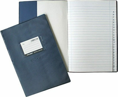 Salko Paper Heft Geregelt B5 100 Blätter Index Blau 1Stück