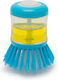 Dish Brush Detergent Dispenser – Blue