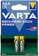 Varta Accu Επαναφορτιζόμενες Μπαταρίες AAA Ni-MH 800mAh 1.2V 4τμχ