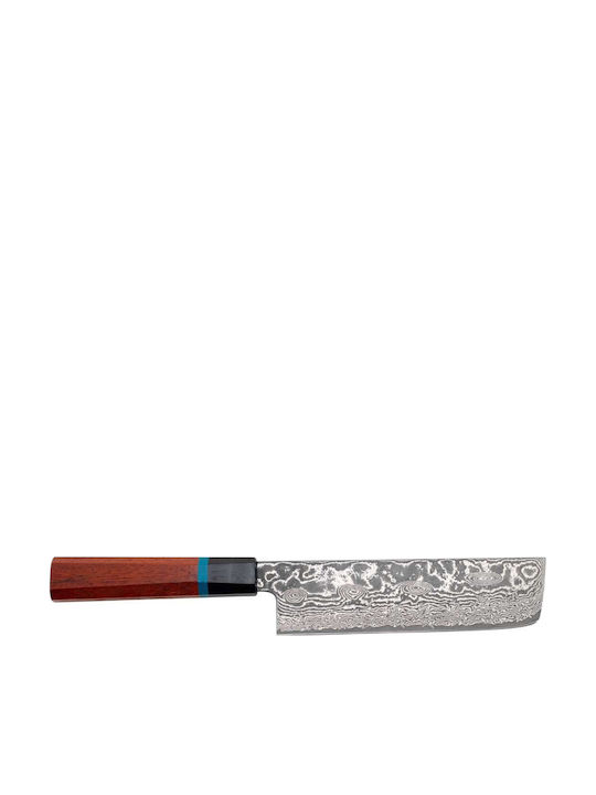 Ryusen Bonten Unryu Cuțit Nakiri din Oțel Damasc 16.5cm