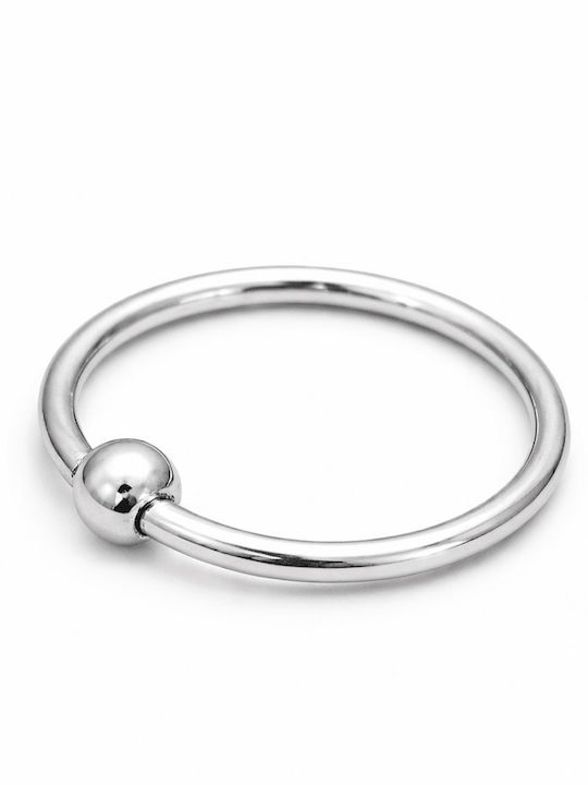 Nire Nose Hoop Earring Steel Silver