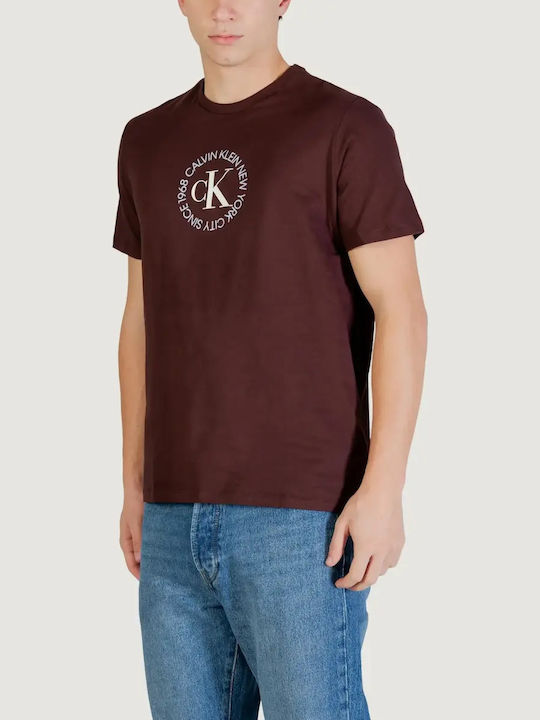 Calvin Klein Блуза Кафява