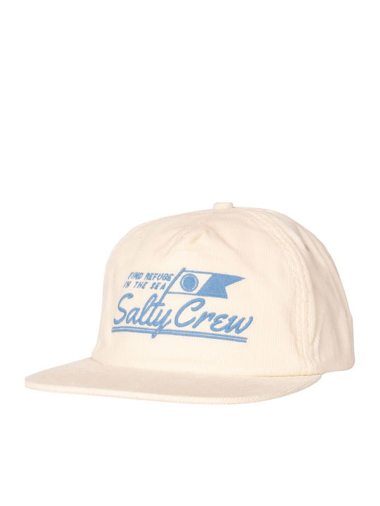 Salty Crew Original Snapback Cap Off White