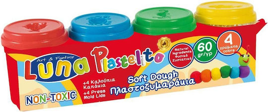 Luna 6 Aluațe De Modelare Plasticină Pentru 3+ Ani