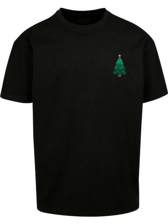 Christmas Holly Jolly Mood T-shirt Black