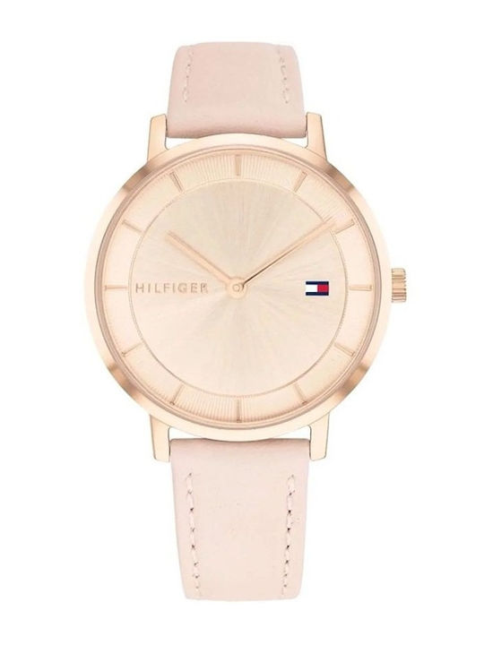Tommy Hilfiger Pippa Women's Watch with Pink Leather Strap Tommy Hilfiger Pippa Women's Watch with Pink Leather Strap