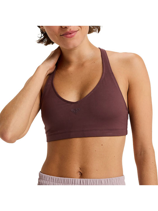 Heart Into It Women's Bra without Padding Brown