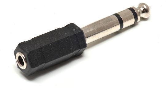 Metro Converter 6.3mm male to 3.5mm female 1pcs PRD-000017467