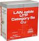 Conotech U/UTP Cat.5e (Gigabit) Καλώδιο Δικτύου Ethernet 305m Γκρι