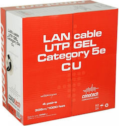 Conotech U/UTP Cat.5e Καλώδιο Ethernet 305m Μαύρο Conotech U/UTP Cat.5e Καλώδιο Ethernet 305m Μαύρο