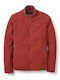 Men's Fleece Cardigan Tuscan Red
