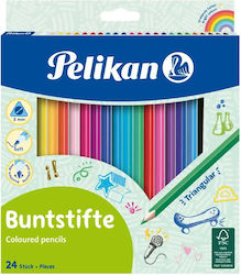 Pelikan Ξυλομπογιές Σετ 24 χρώματα Pelikan Ξυλομπογιές Σετ 24 χρώματα