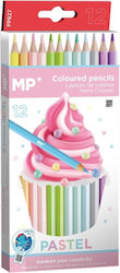 Mp Ξυλομπογιες Pastel 12τμχ Pp827 Mp Ξυλομπογιες Pastel 12τμχ Pp827