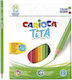 Carioca Farbstift-Set 6Stück Packung von 1 Verpackungen