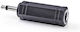 Nedis Μετατροπέας 3.5mm male σε 3.5mm female 1τμχ CAGP22960BK