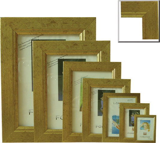 AGC Rama Foto Din Plastic Cu Ramă Auriu