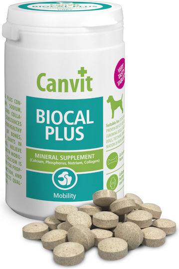 Canvit Biocal Plus Calciu pentru câini sub formă de pastile 450 filete