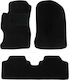 Car Mats Carpet Medium Quality Black Compatible Honda Civic 4-Door Model 2001-2006 3 Pieces