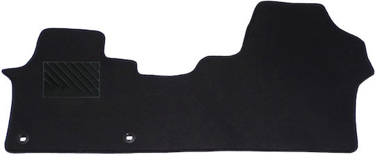 Car Mats Carpet Medium Quality Black Compatible Citroen Jumpy Commercial Model 2016 Today 1 Piece